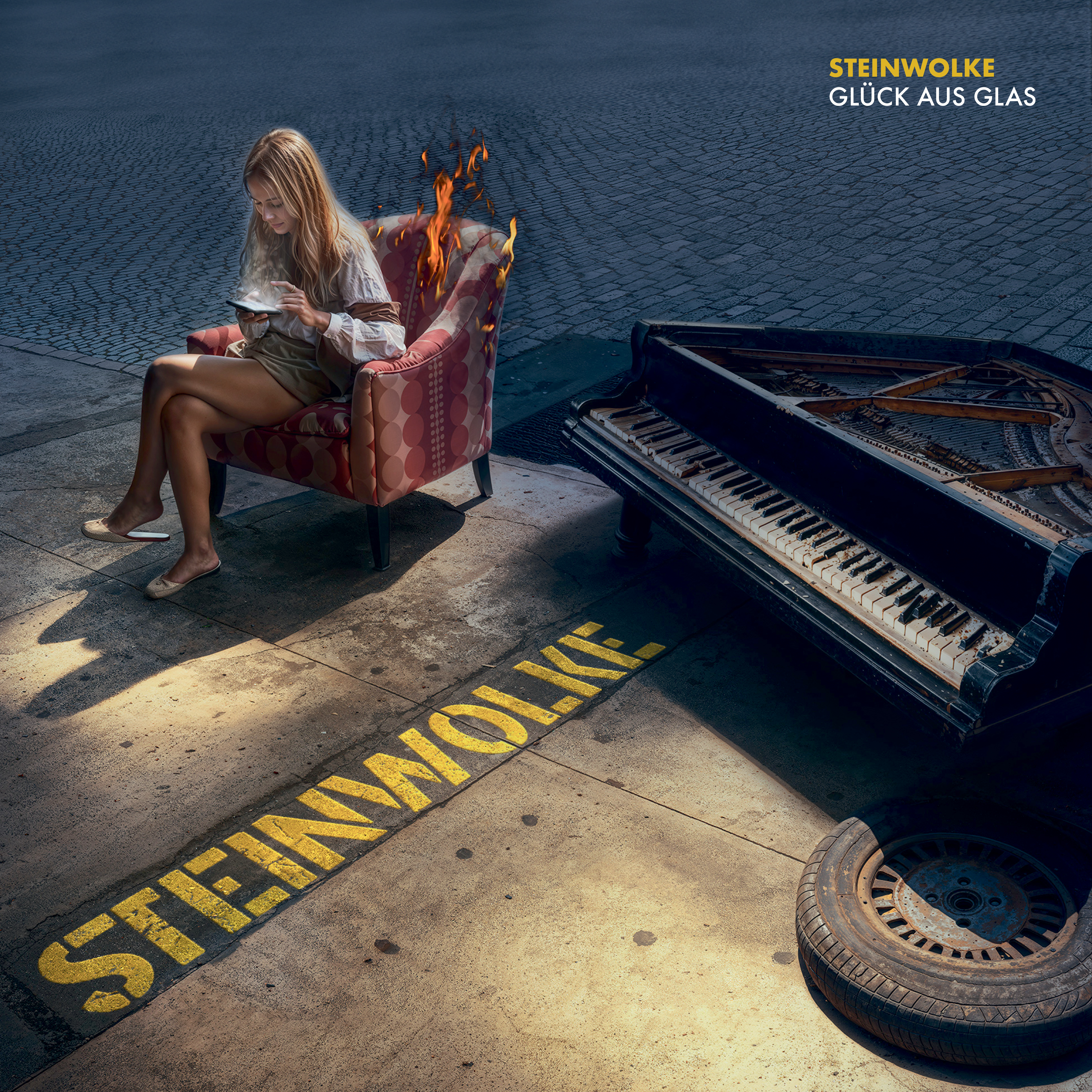 Steinwolke Kanalbild